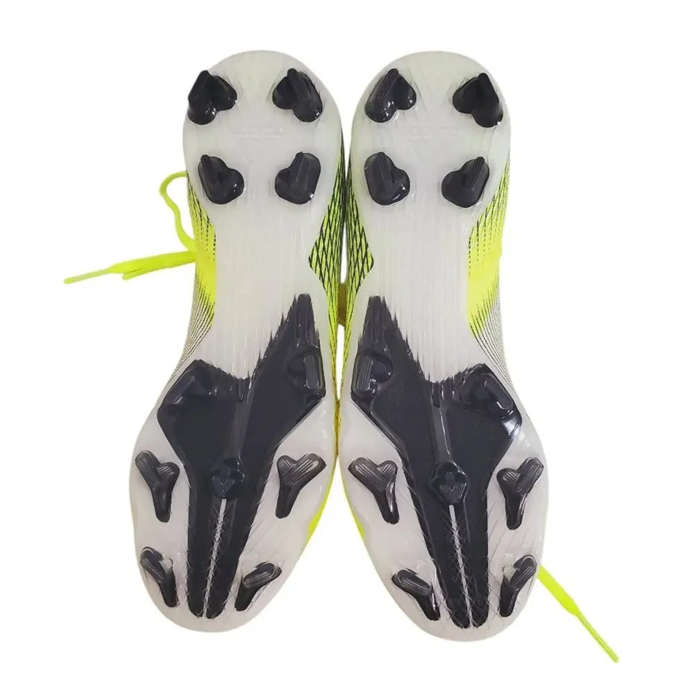 Adidas X Ghosted.2 Firm Ground FG Soccer Cleats Men's Solar Yellow Futbol